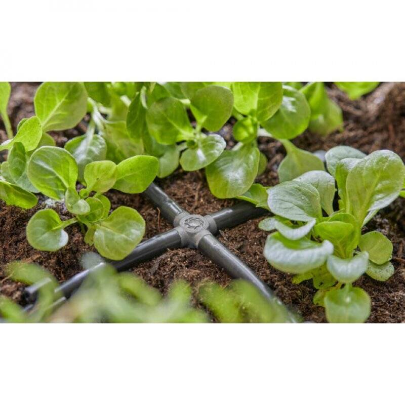 Gardena 13214-20 raccord des tuyaux d'eau Connecteur de tuyau Plastique Noir 10 pièce(s)