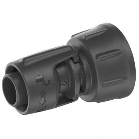 Gardena 13222-20 water hose fitting Tap connector Plastic Black 1 pc(s)