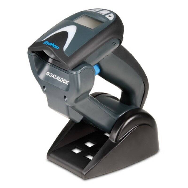 Datalogic Barcode-Scanner Gryphon I GM4132 Kit 1D USB Kabellos Schwarz