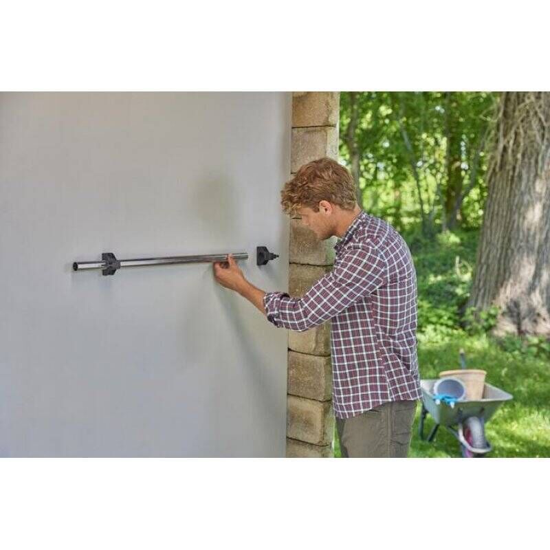 Gardena 3509-20 support de stockage d'outils de jardin Mural Plastique, Caoutchouc, Acier