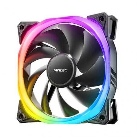Ventilateur de boitier Antec Fusion RGB - 12cm (Noir)