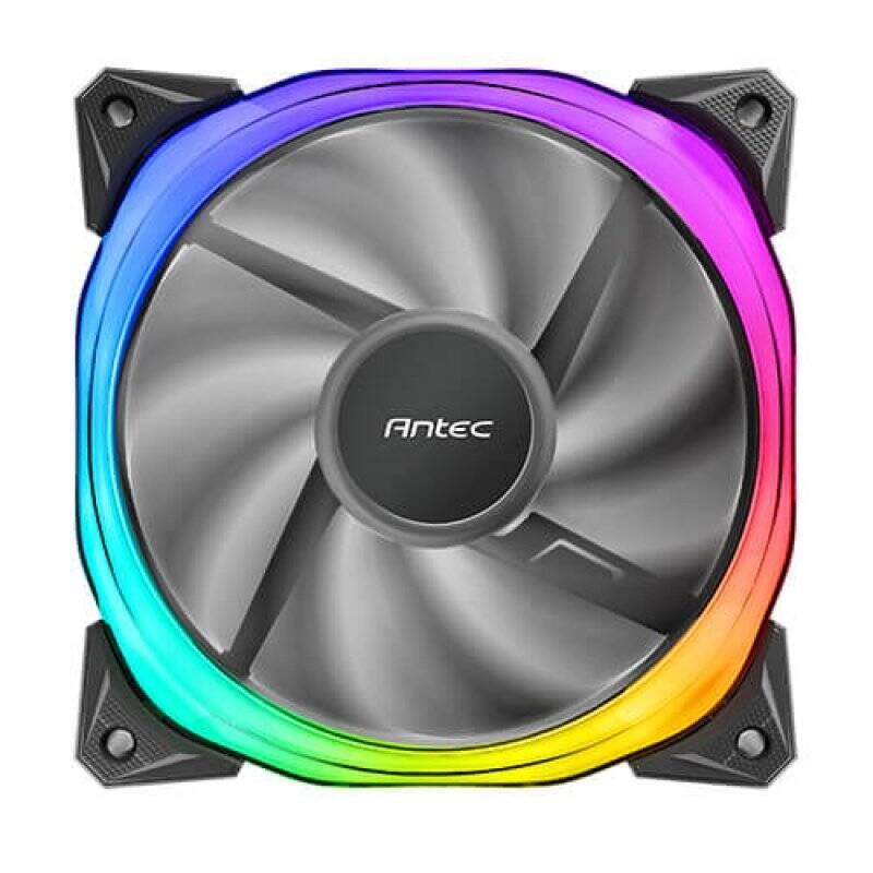 Ventilateur de boitier Antec Fusion RGB - 12cm (Noir)