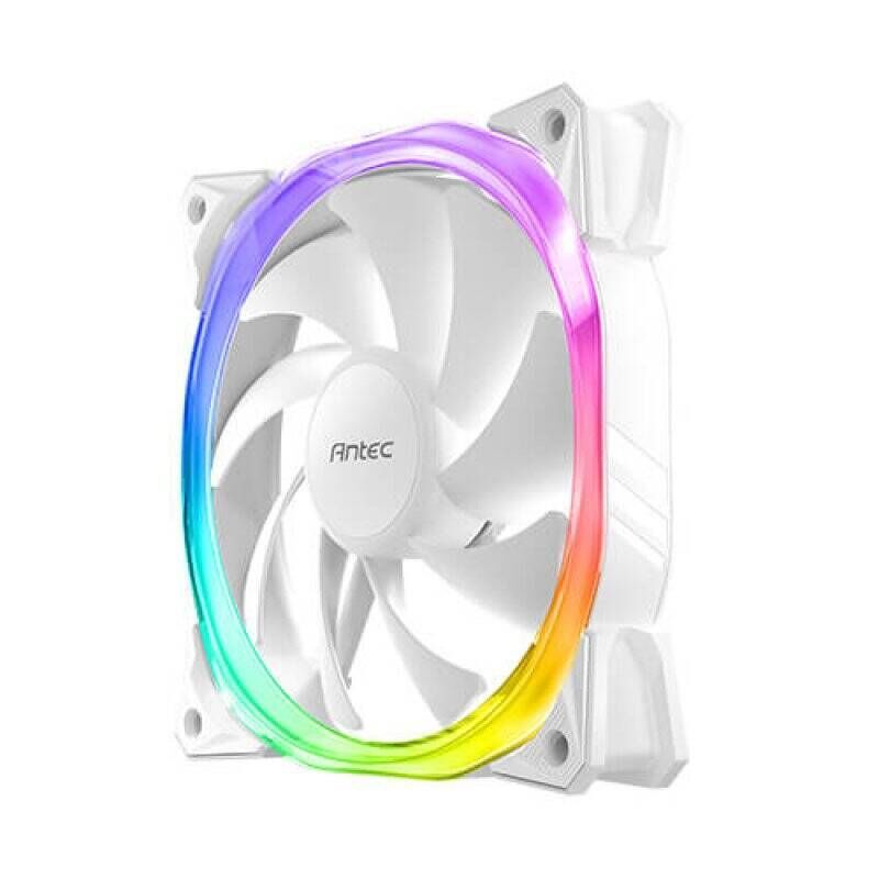 Ventilateur de boitier Antec Fusion RGB - 12cm (Blanc)