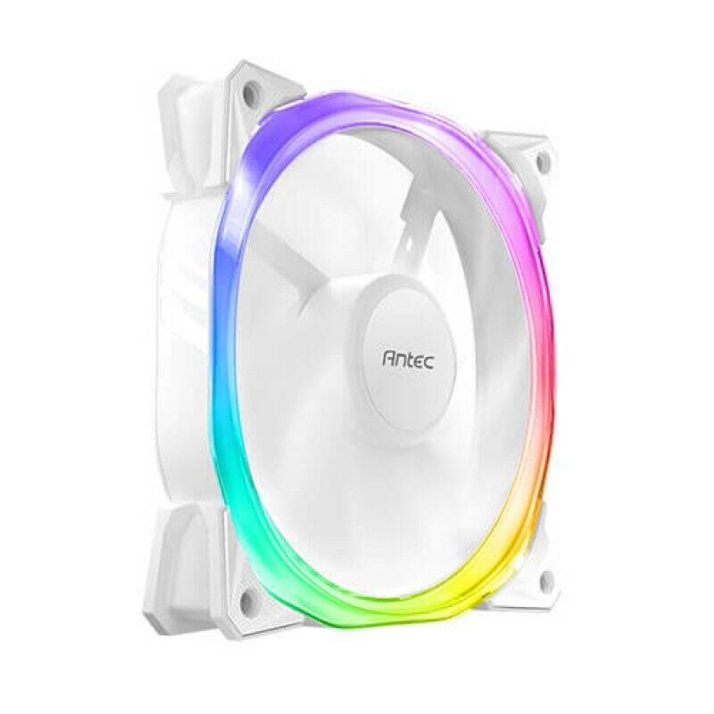 Ventilateur de boitier Antec Fusion RGB - 12cm (Blanc)