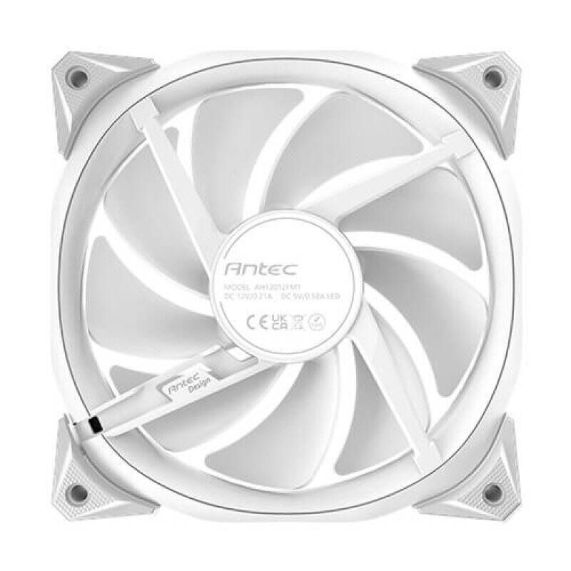 Ventilateur de boitier Antec Fusion RGB - 12cm (Blanc)