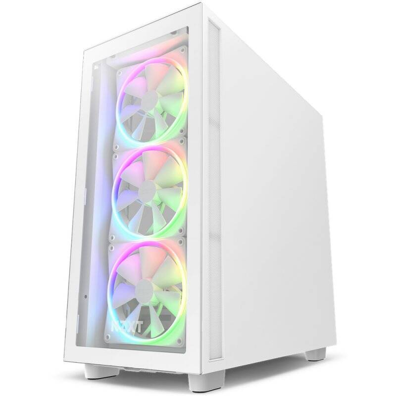 Case NZXT H7 Elite White Midi ATX