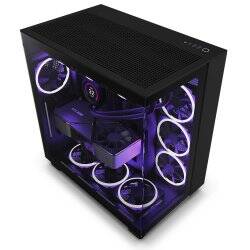 Case NZXT H9 Flow Black Midi ATX