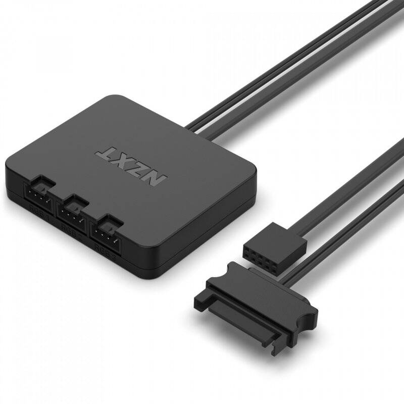 NZXT F140 RGB Core Boitier PC Ventilateur 14 cm Noir 2 pièce(s)