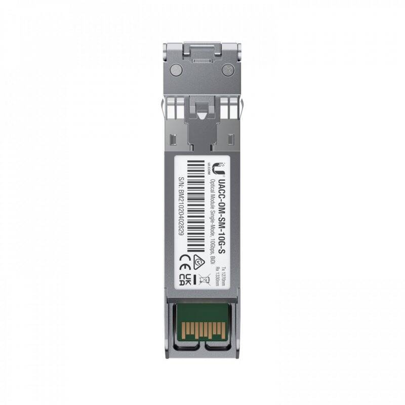 Ubiquiti SFP+ UACC-OM-SM-10G-S-2 Single-Mode Fiber LC-Simplex (2er-Pack) UF-SM-10G-S: SFP+, 10 Gbps