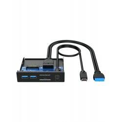 Graugear Multi Frontblende mit USB Hub + Kartenleser