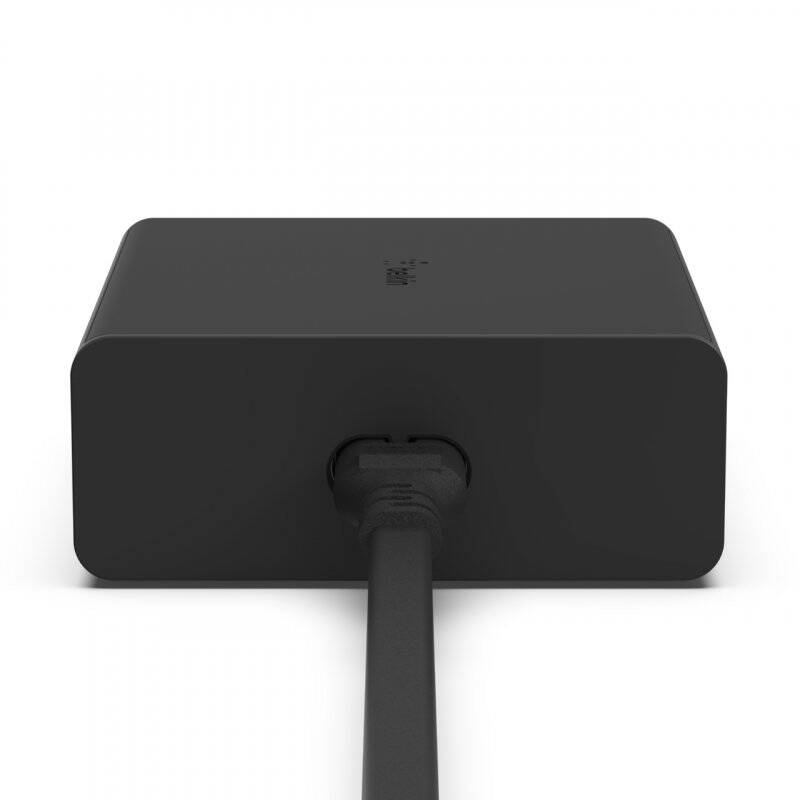 Belkin WCH010vfBK Ordinateur portable, Smartphone, Smartwatch, Tablette Noir Secteur Charge rapide Intérieure