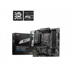 MSI PRO B760M-A WIFI DDR4 motherboard Intel B760 LGA 1700 micro ATX