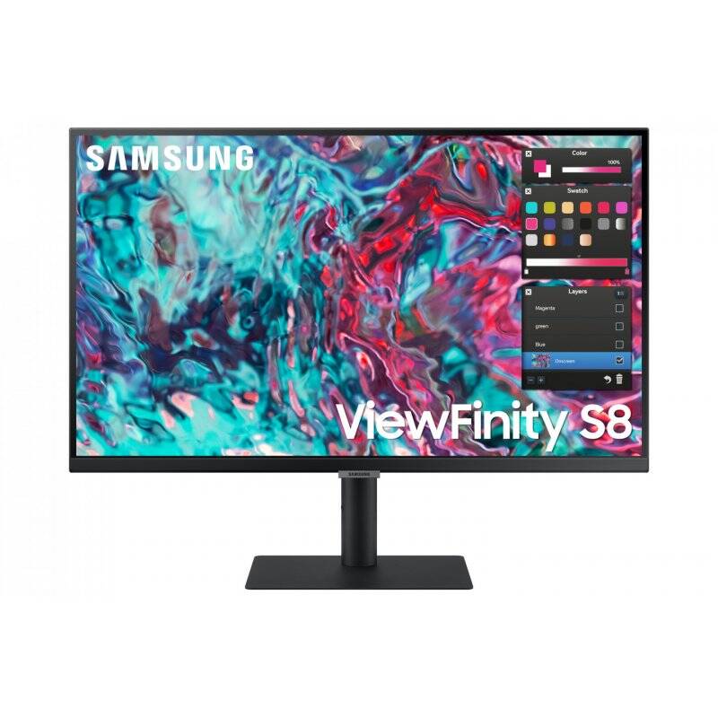 Samsung ViewFinity S80TB écran plat de PC 68,6 cm (27") 3840 x 2160 pixels 4K Ultra HD LED Noir