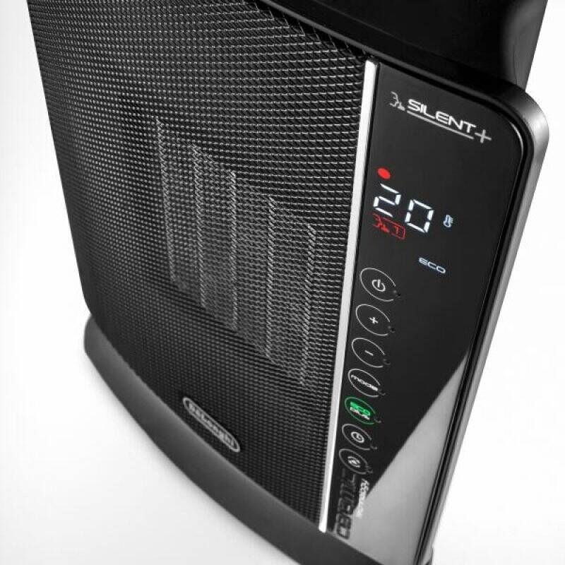 De’Longhi DCH7993ER.BC appareil de chauffage Intérieure Noir 2400 W Chauffage de ventilateur électrique