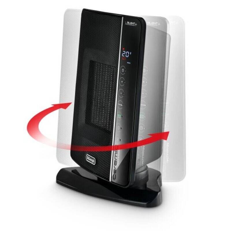 De’Longhi DCH7993ER.BC appareil de chauffage Intérieure Noir 2400 W Chauffage de ventilateur électrique