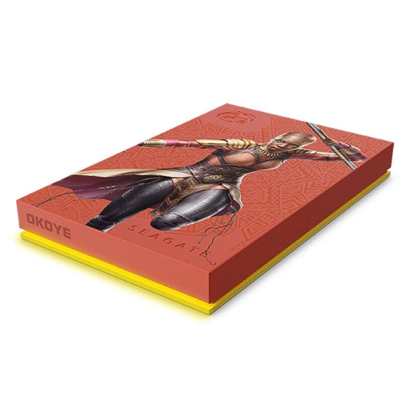 Seagate Okoye disque dur externe 2 To Rouge