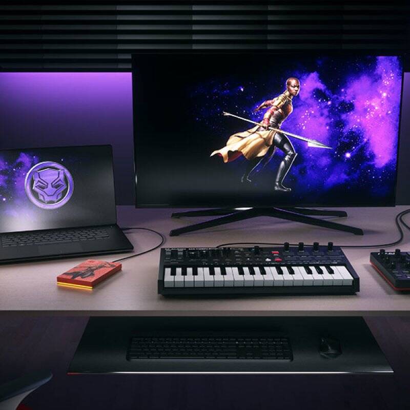 Seagate Okoye disque dur externe 2 To Rouge