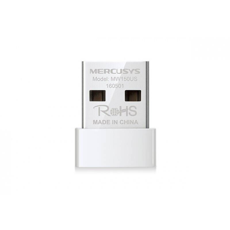 Mini Carte Réseau USB WiFi Mercusys MW150US (150N)