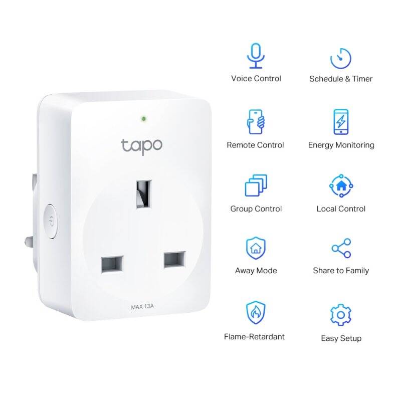 Prise connectée Wi-Fi TP-Link Tapo P110 avec suivi consommation