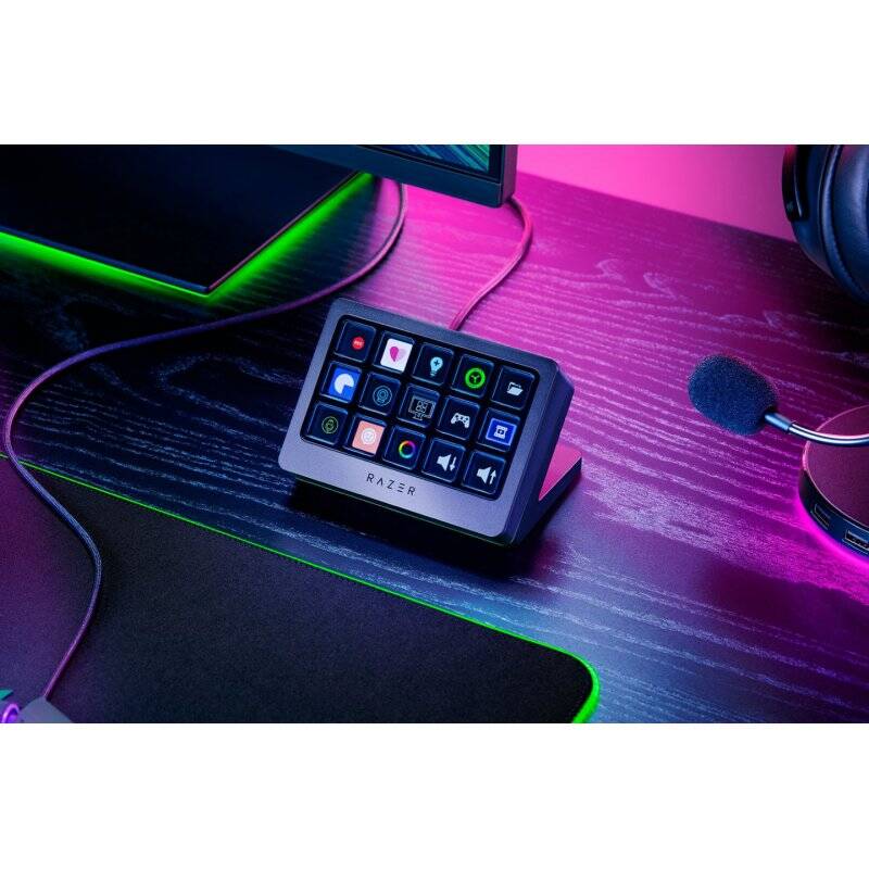 Razer Stream Controller X Black 15 buttons