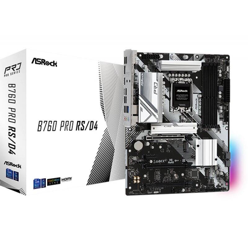 MB ASRock Intel 1700 B760 PRO RS/D4