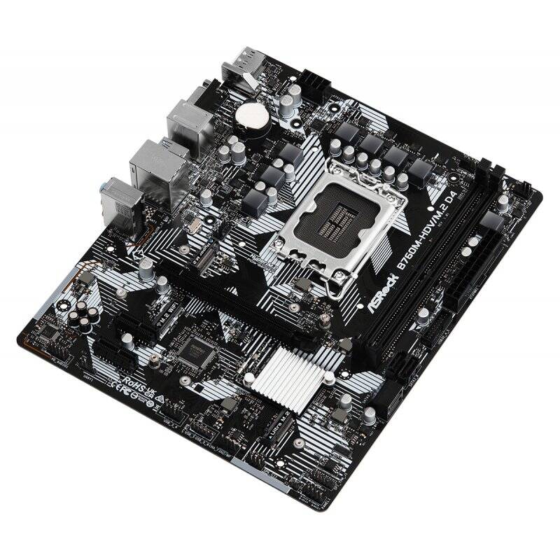 MB ASRock Intel 1700 B760M- HDV/M/2 D4