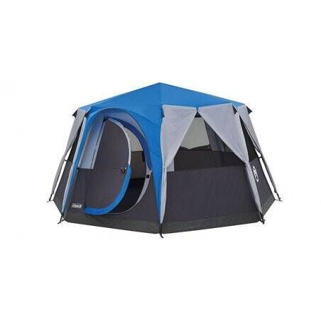 Coleman Cortes Octagon 8 8 personne(s) Noir, Bleu, Gris Tente igloo
