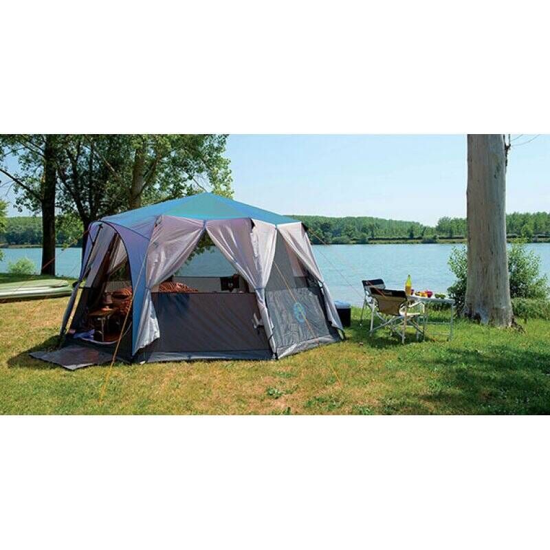 Coleman Cortes Octagon 8 8 person(s) Black, Blue, Grey Dome/Igloo tent