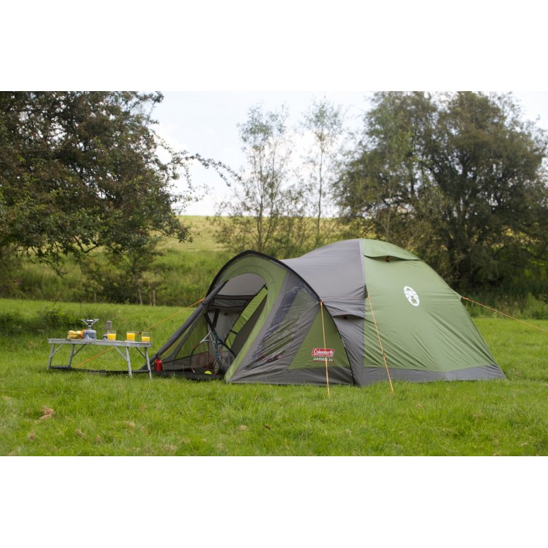 Coleman Darwin 3 Plus 3 personne(s) Vert, Gris Tente igloo