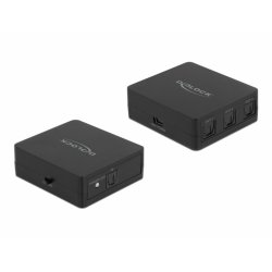 DeLOCK 63397 audio switch Black