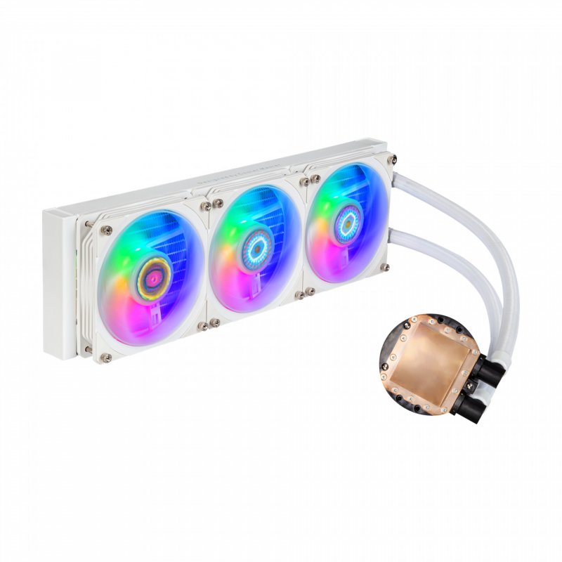 Cooler Master MasterLiquid PL360 Flux White Edition Computer case Liquid сooling kit 12 cm