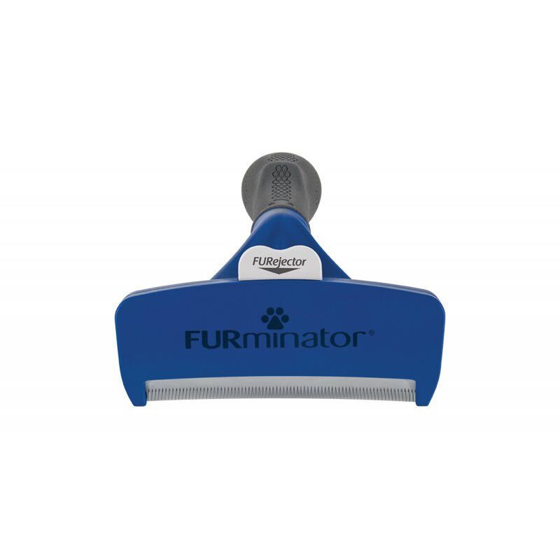 FURminator 4048422141105 brosse et peigne pour animaux Noir, Bleu Chien Étrille