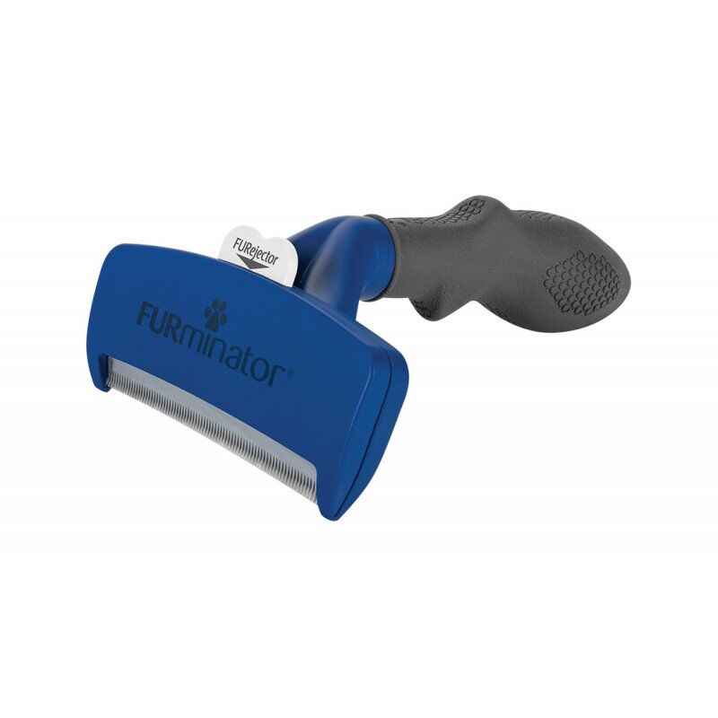 FURminator 4048422141105 brosse et peigne pour animaux Noir, Bleu Chien Étrille