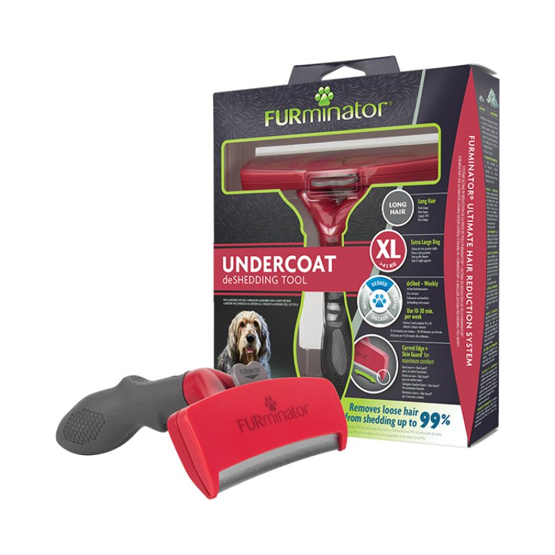 FURminator 4048422144274 pet brush/comb Grey, Red Dog Deshedder