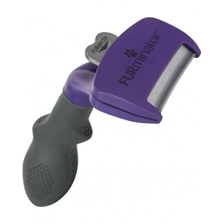 FURminator FUR4048422141280 pet brush/comb Black, Violet Cat Deshedder