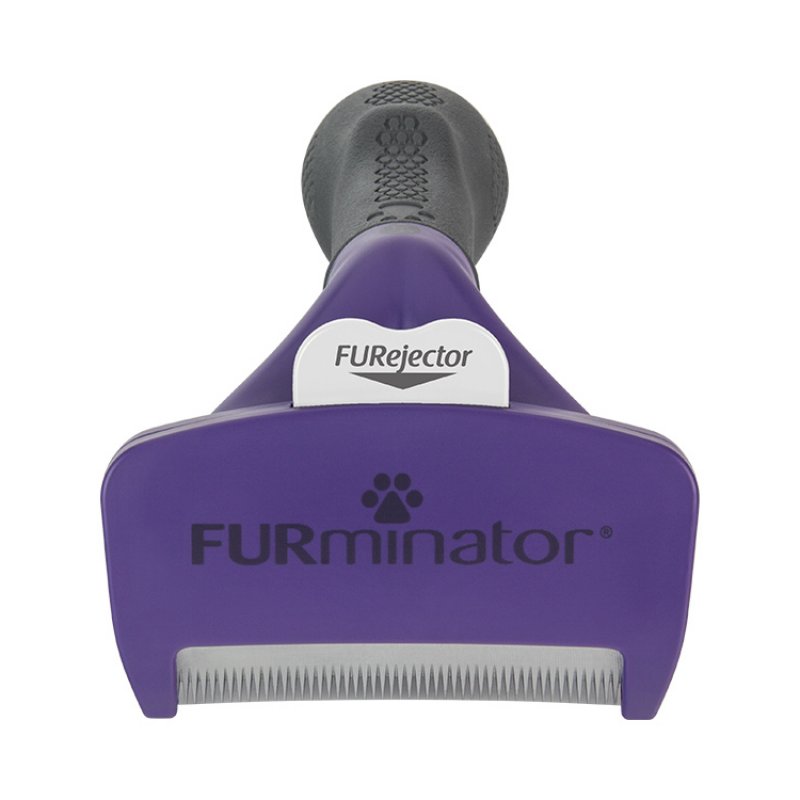 FURminator 4048422141259 pet brush/comb Black, Violet Cat Deshedder