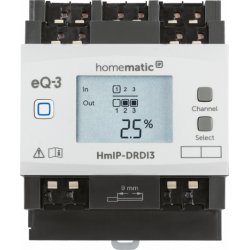 Homematic IP HMIP-DRDI3 Monté sur rail DIN Actionneur variateur 3 canaux