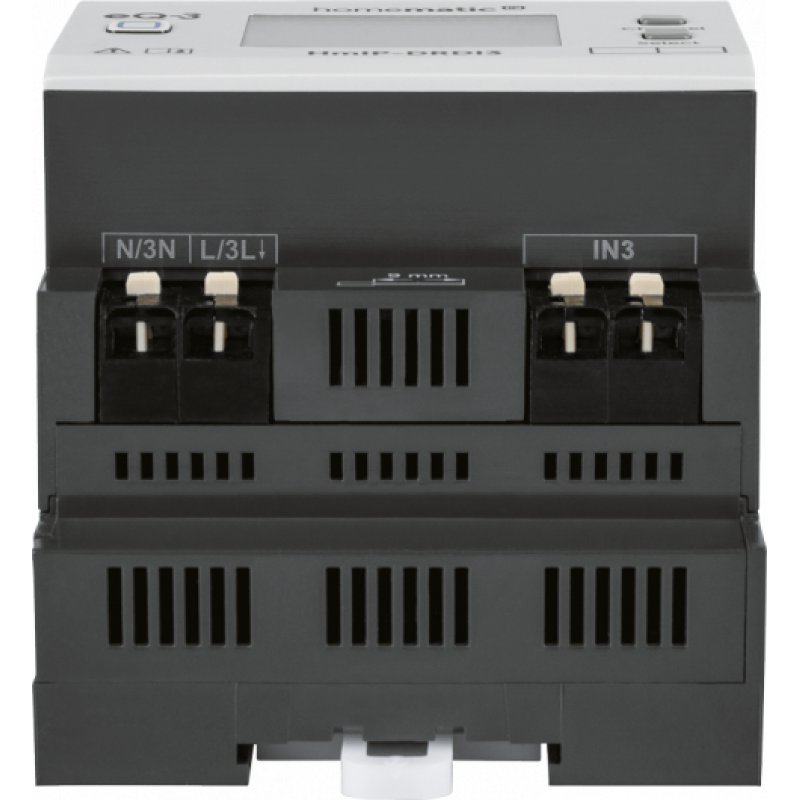 Homematic IP HMIP-DRDI3 Monté sur rail DIN Actionneur variateur 3 canaux