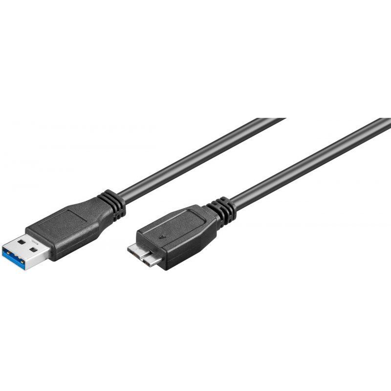 Goobay KB USB 3.0 A-mcrB         bk 3,0m