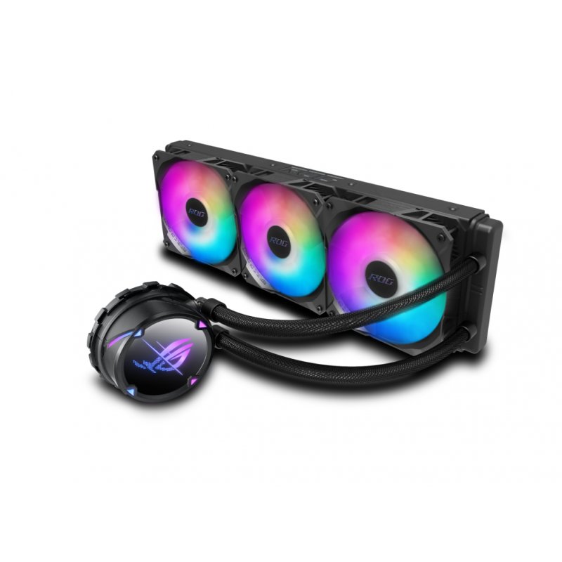 ASUS ROG STRIX LC II 360 ARGB système de refroidissement d’ordinateur Processeur Refroidisseur de liquide tout-en-un 