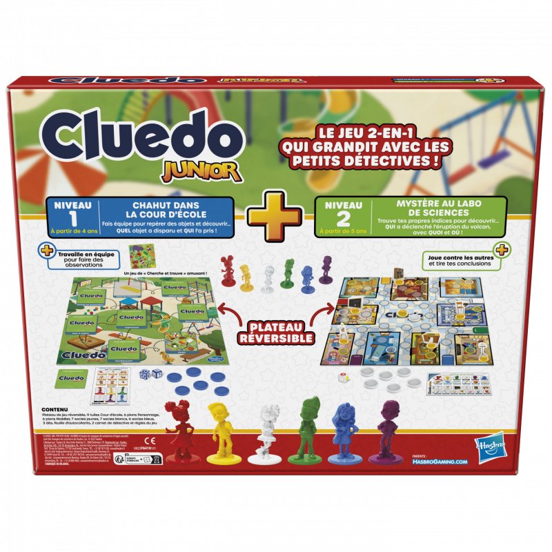 Hasbro Gaming Cluedo Junior 15 min Board game Deduction