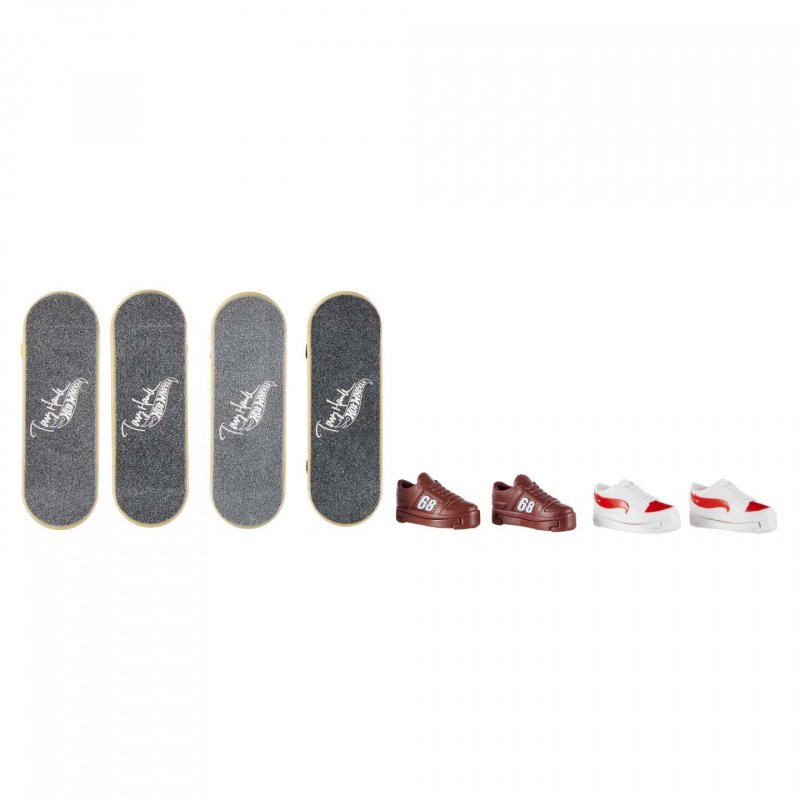Hot Wheels Skate Tony Hawk Fingerboards & Skate Shoes Multipack (Styles May Vary)