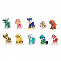 PAW Patrol , 10th Anniversary, All Paws On Deck Toy Figures Gift Pack with 10 Collectible Action Figures, Kids Toys for 