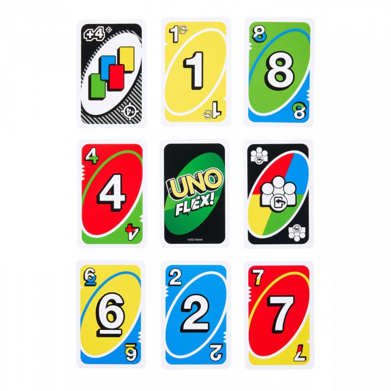 Games UNO Flex Card Game Shedding