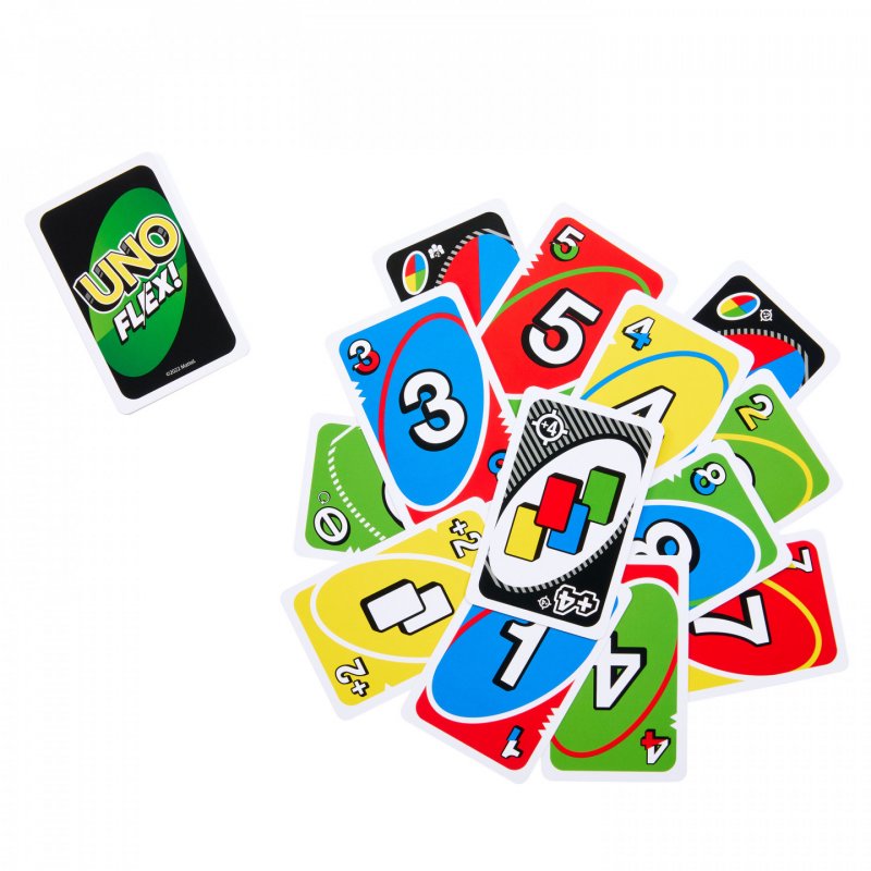 Games UNO Flex Card Game Shedding