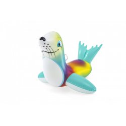 Bestway Bouée à chevaucher phoque Flash n’ Splash pour enfant