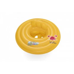 Bestway Swim Safe ABC WonderSplash Round 3-Ring Inflatable Baby Boat Float 69 cm
