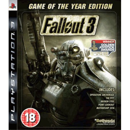 Bethesda Fallout 3 Game of The Year Edition, PS3 PlayStation 3