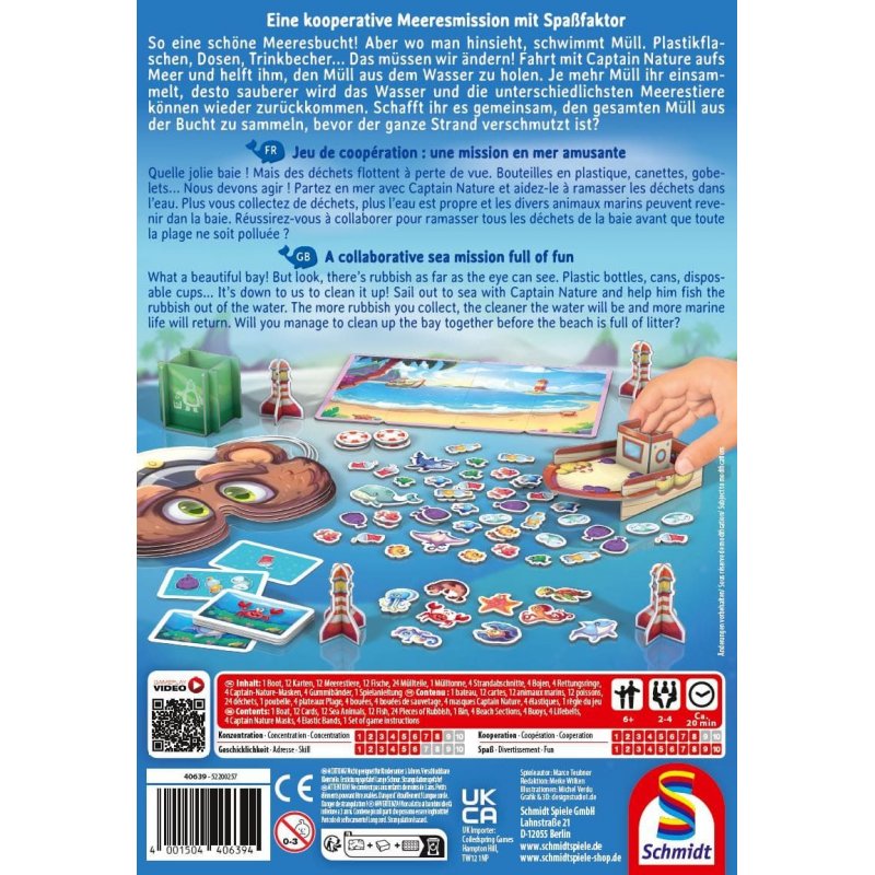 Schmidt Spiele Captain Nature 20 min Board game Accumulating