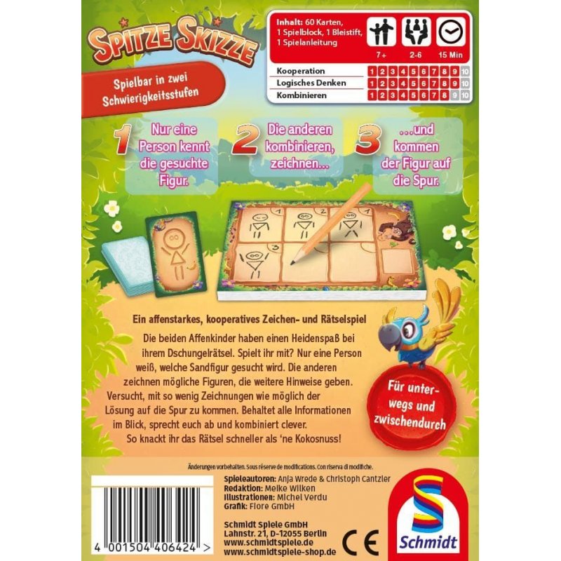 Schmidt Spiele 40642 board/card game 15 min Board game Drawing